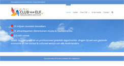 Desktop Screenshot of clubvanelf.nl